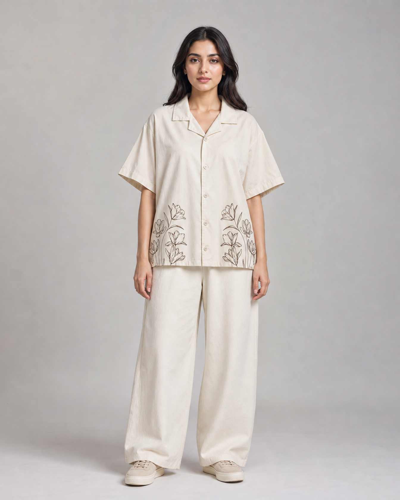 Printed Resort Collar Shirt