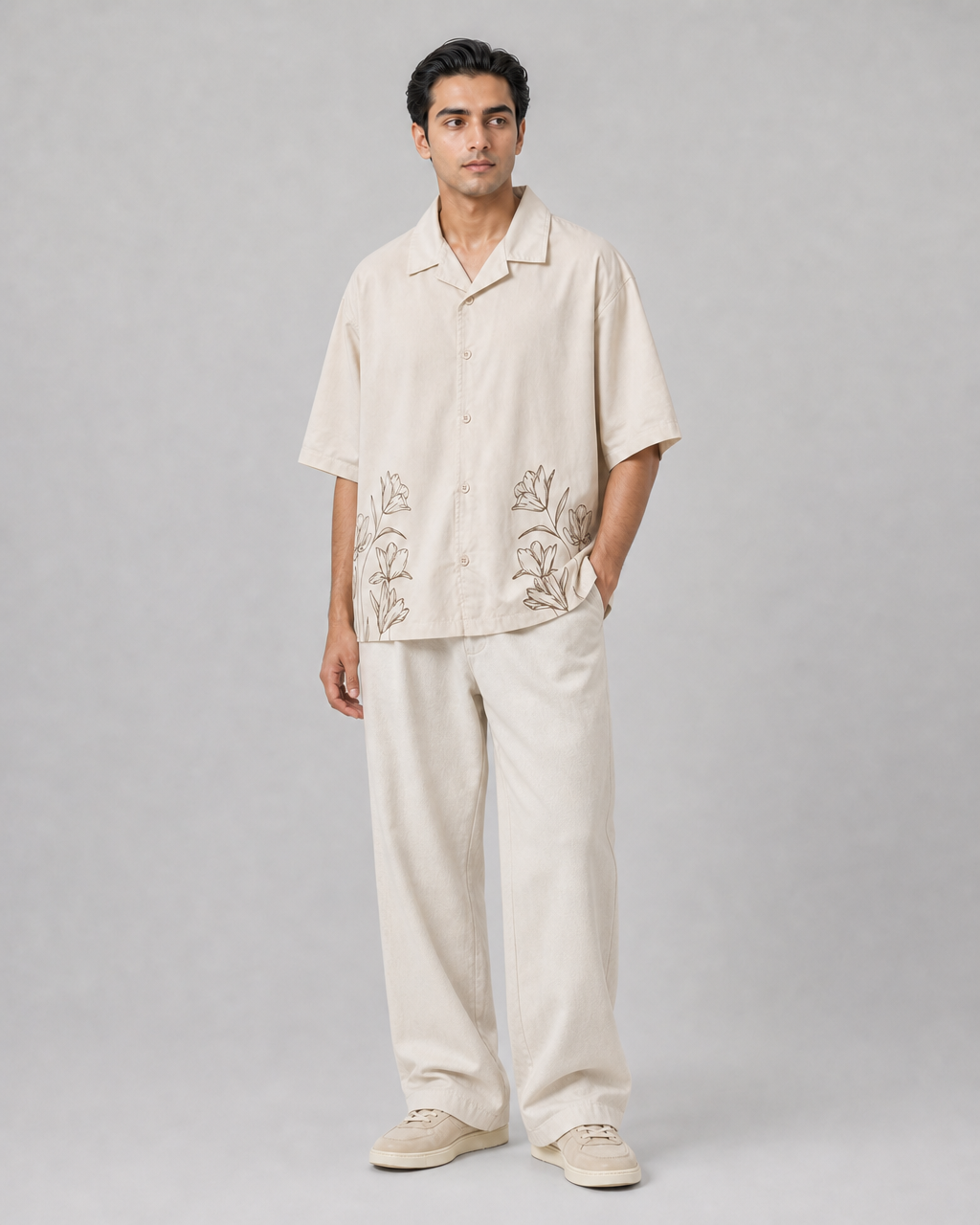 Printed Resort Collar Shirt