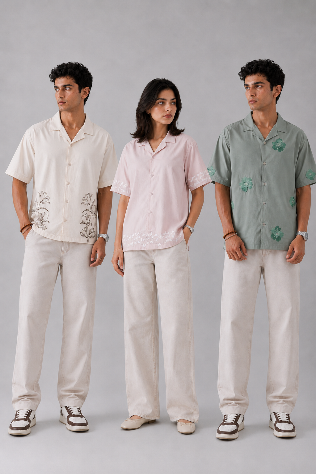 Bundle of 3 Resort Collar Shirts